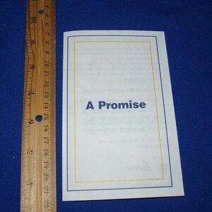 Vintage Phone Ephemera - Southwestern Bell Telephone Company Promise Brochure